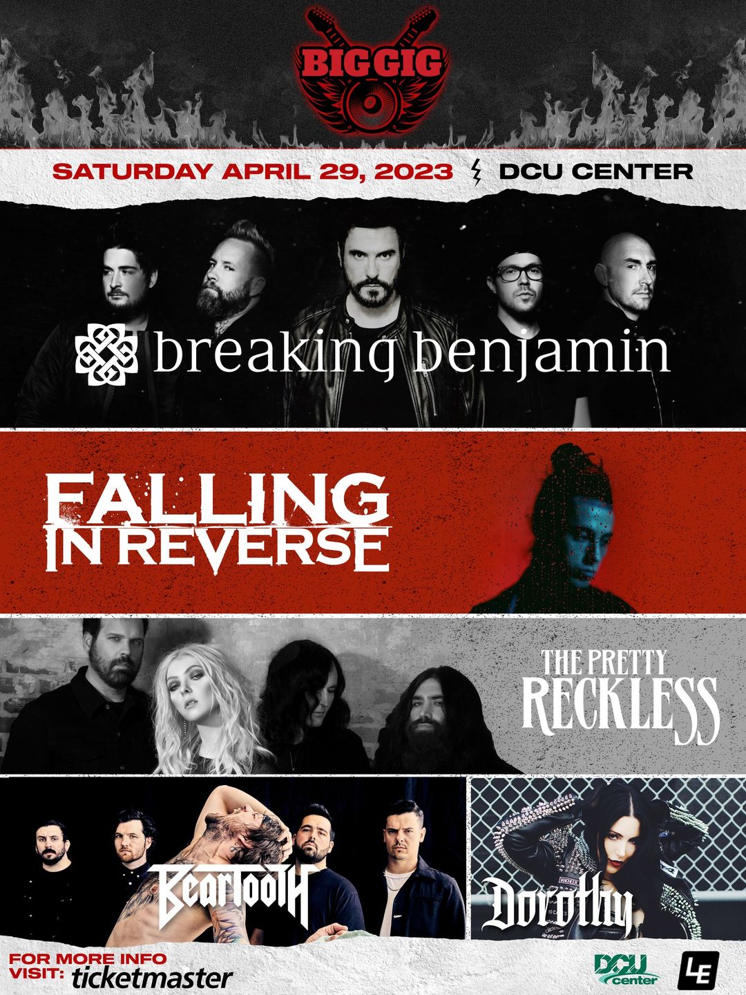 The Big Gig: Breaking Benjamin at Breaking Benjamin Concert Tickets